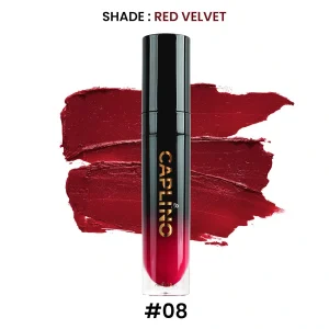 CAPLINO Liquid Matte Lipstick (Red Velvet 08)