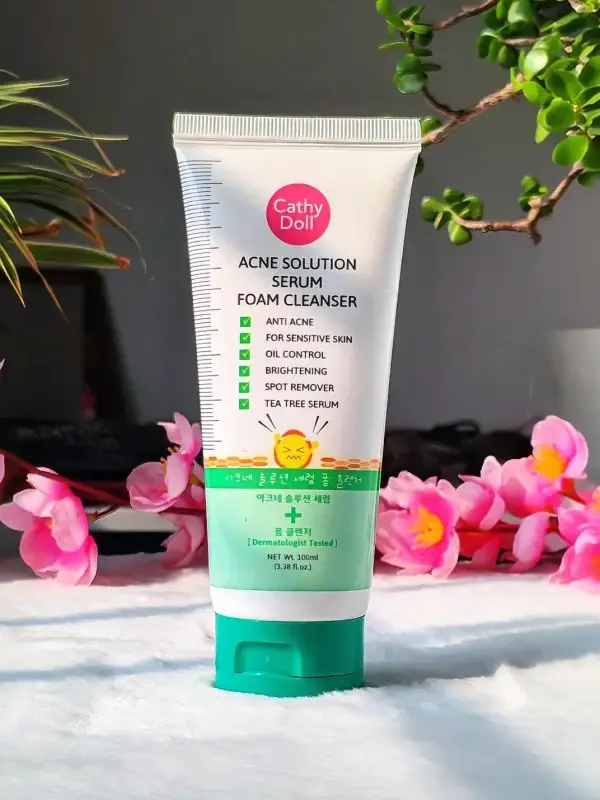 Cathy Doll Acne Solution Serum Foam Cleanser 100ml