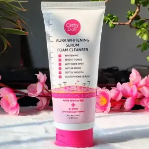 Cathy Doll Aura Whitening Serum Foam Cleanser 100ml