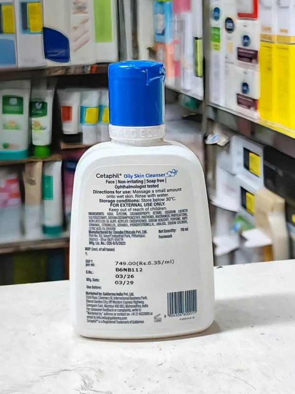 Cetaphil Oily Skin Cleanser 118ml