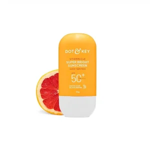 Dot & Key Vitamin C+E Super Bright Sunscreen SPF 50+PA++++ 50g