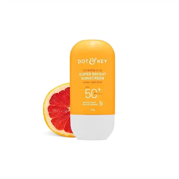 Dot & Key Vitamin C+E Super Bright Sunscreen SPF 50+PA++++ 50g