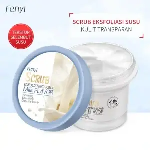 Fenyi Milk Body Scrub & Exfoliating Gel | Brightening 100g