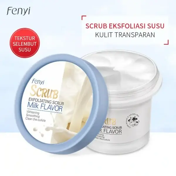 Fenyi Milk Body Scrub & Exfoliating Gel | Brightening 100g