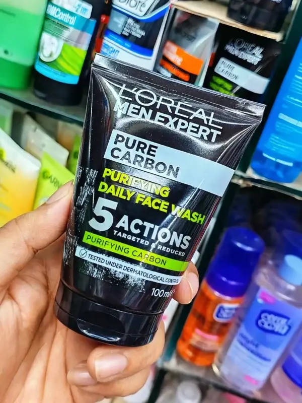 LOreal Men Expert Pure Carbon Purifying Daily Face Wash 100ml