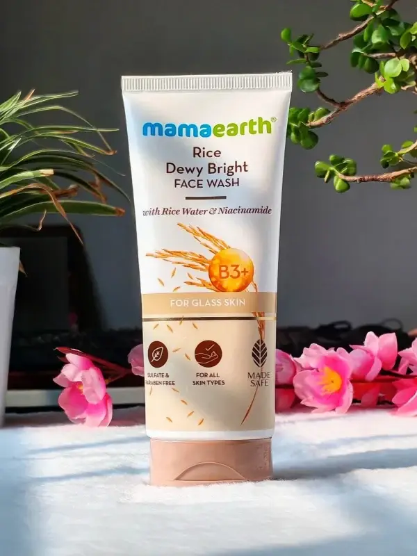 Mamaearth Rice Dewy Bright Face Wash 100ml