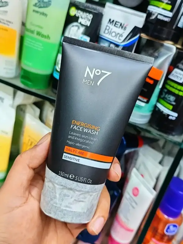 No7 Men Energising Face Wash 150ml
