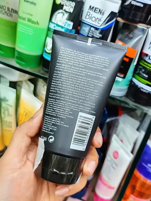 No7 Men Energising Face Wash 150ml 2