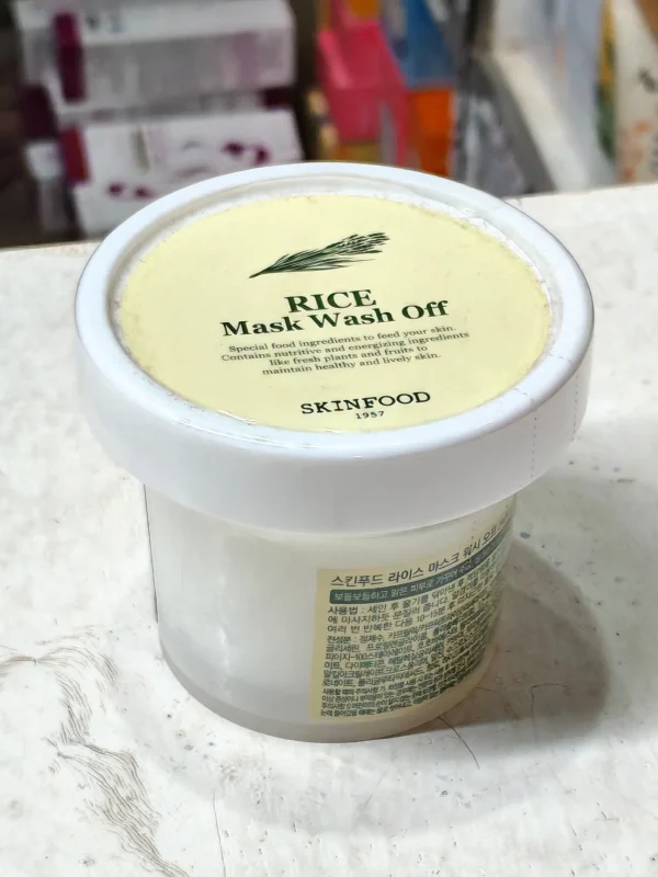 SKINFOOD Rice Mask Wash Off 120gm 3