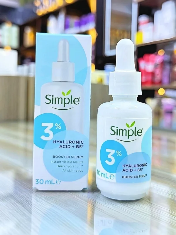 Simple Hyaluronic Acid & B5 Booster Serum 30ml