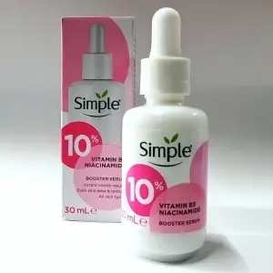 Simple Niacinamide Serum 10% Booster 1% Vitamin B3 30ml