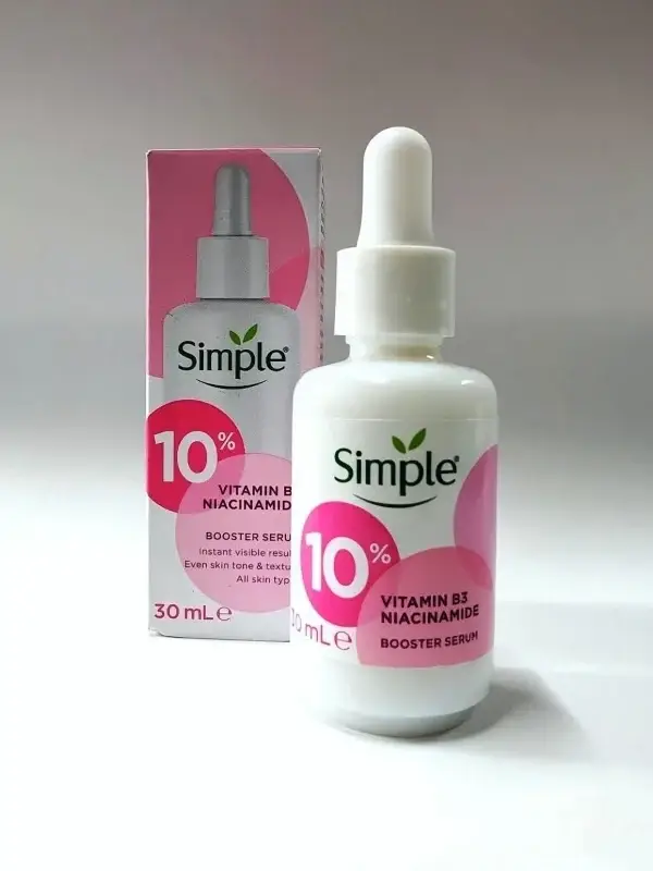 Simple Niacinamide Serum 10% Booster 1% Vitamin B3 30ml