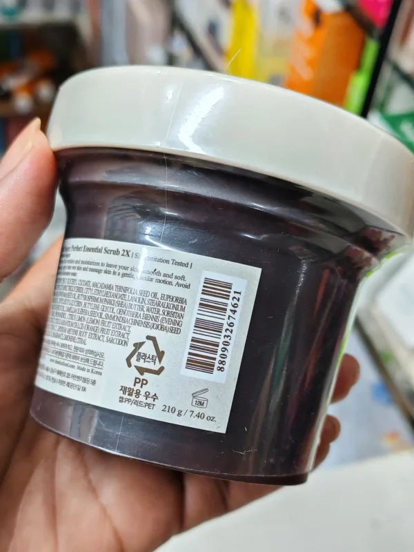Skinfood Black Sugar Perfect Essential Scrub 2X 210g Side