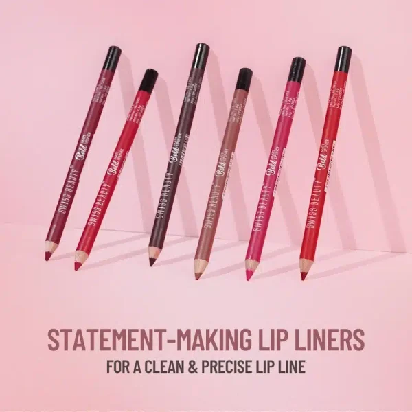 Swiss Beauty Lipliner Set Bold Matte 12 Pcs 2