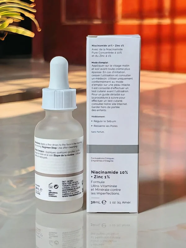 The Ordinary Niacinamide 10%+Zinc1% 30ml Back