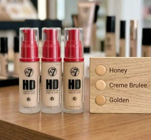 W7 HD Foundation 12 Hour 30ml