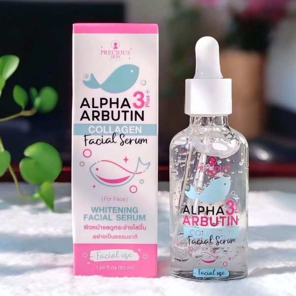Precious Skin Alpha Arbutin 3 Plus Collagen Face Serum-50ml